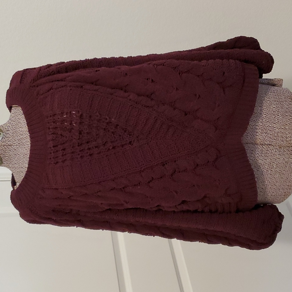 Express maroon sweater